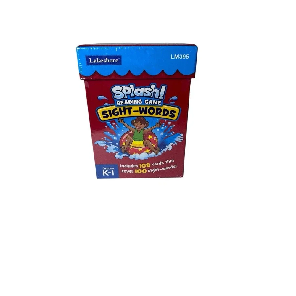 Lakeshore Splash Reading Game Sight-Words K-1 Educational Kids Fast Shipping